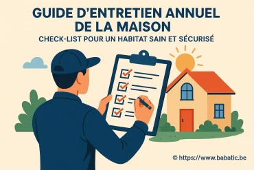 Guide d’entretien annuel de la maison : check-list pour un habitat sain et sécurisé