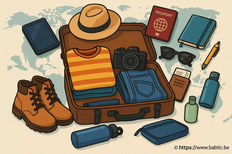 Les indispensables à mettre dans sa valise pour un tour du monde