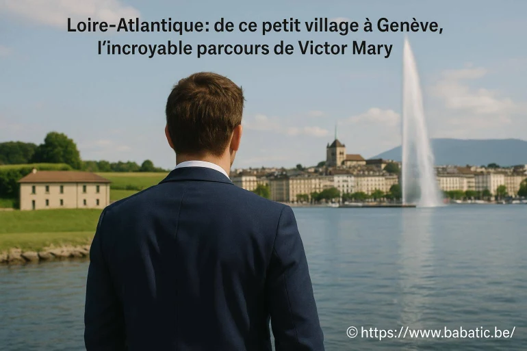 Le parcours inspirant de Victor Mary, barman d’Abbaretz à Genève