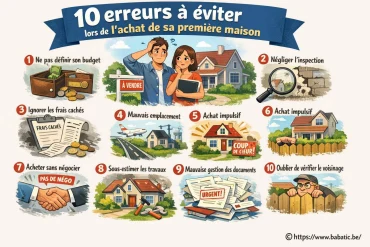 10 erreurs à éviter lors de l’achat de sa première maison