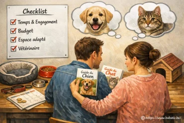 L’adoption responsable : quels conseils avant d’accueillir un nouvel animal chez soi ?