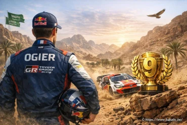 Rallye wrc en arabie saoudite : sébastien ogier en quête d’un neuvième titre mondial