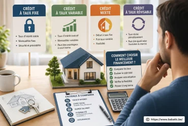 Les différents types de crédits immobiliers : comment choisir le meilleur financement ?