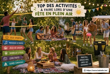 Top des activités à faire lors d’une fête en plein air pour s’amuser entre amis