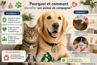 Pourquoi et comment identifier son animal de compagnie ?
