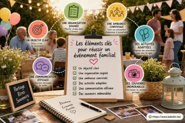 Les éléments clés pour réussir un événement familial