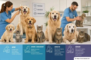 Les soins vétérinaires indispensables à chaque âge de la vie de l’animal