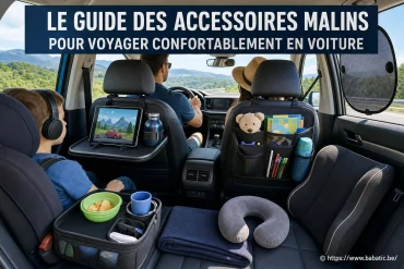 Le guide des accessoires malins pour voyager confortablement en voiture