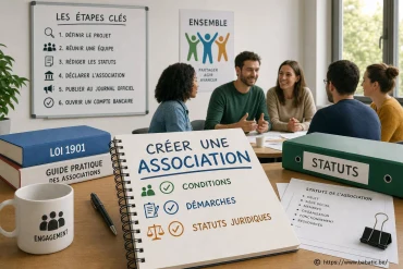 Comment créer une association : conditions, démarches et statuts juridiques ?