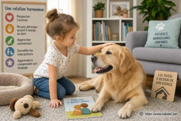 Les animaux et les enfants : instaurer une relation harmonieuse et sécurisée
