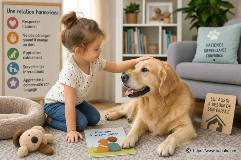 Les animaux et les enfants : instaurer une relation harmonieuse et sécurisée