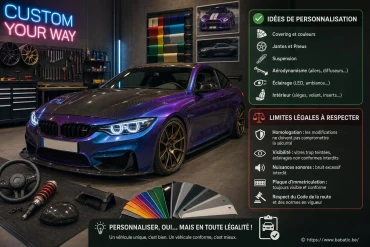 La personnalisation automobile : idées et limites légales pour customiser son véhicule