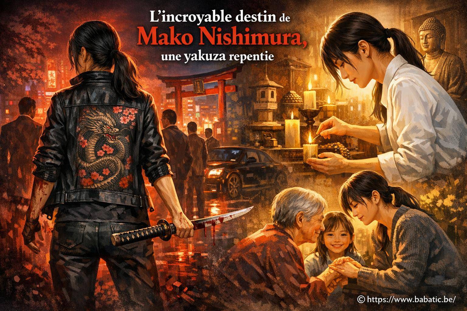 Le parcours de mako nishimura, yakuza repentie et engagée dans la réinsertion