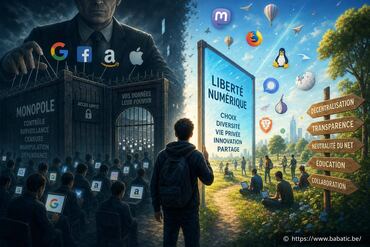 Les dangers du monopole sur internet et pourquoi la liberté numérique est essentielle